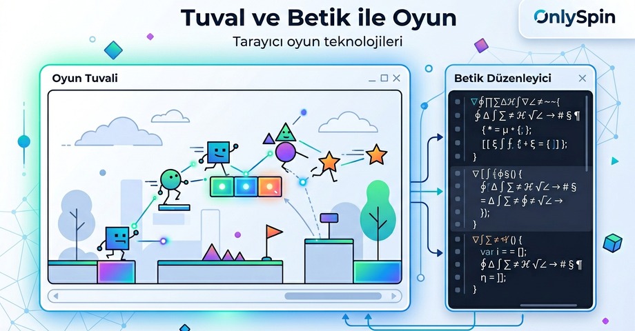 HTML5 Canvas ve JavaScript ile geliştirilen oyun teknolojileri