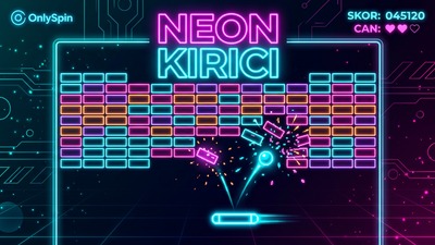 Neon Kırıcı tuğla kırma oyunu ekran görüntüsü