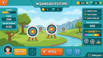 Nişangâh Eğitimi hedef vurma oyunu ekran görüntüsü