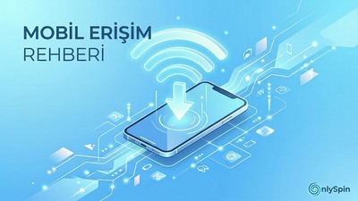 OnlySpin mobil erişim rehberi kapak görseli